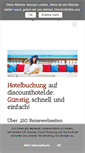 Mobile Screenshot of discounthotel.de
